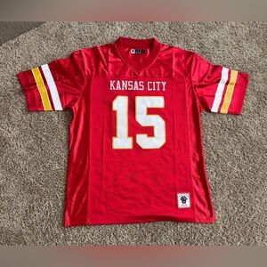 Kopkoc Patrick Mahomes #15 Red Kansas City Chiefs Pro Zone Jersey Size L